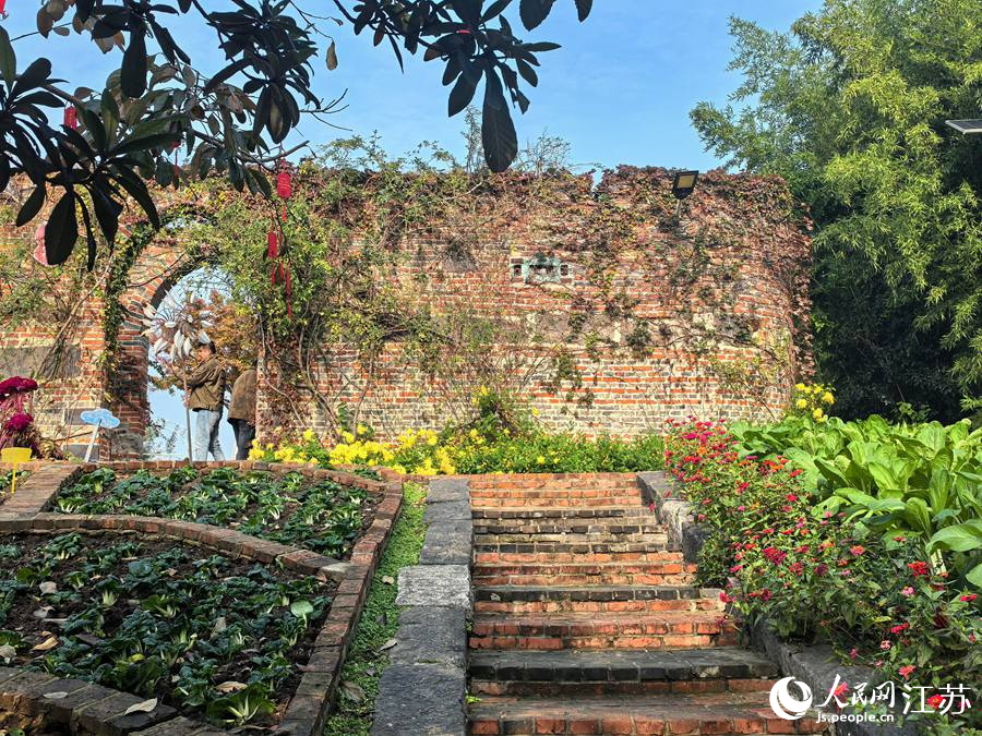 洪澤湖旅游公路沿途的一處民宿。人民網(wǎng) 崔小倩攝