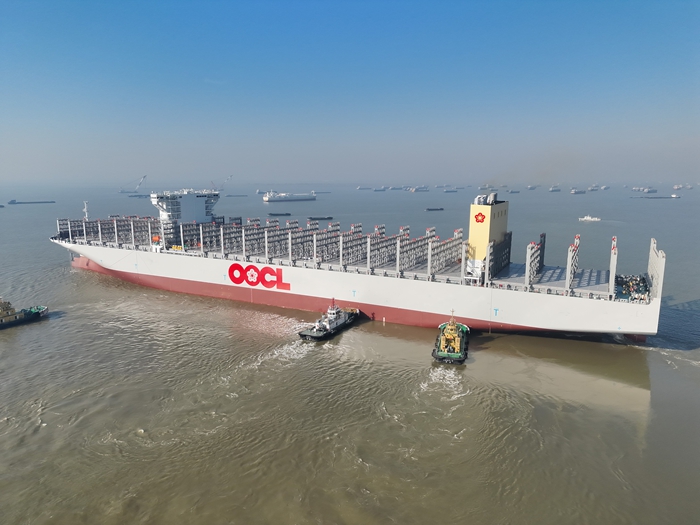 “東方薰衣草”輪試航。王超攝