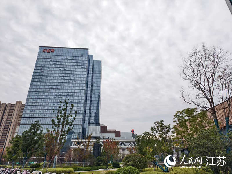 親橙寓在南京市建鄴區(qū)投入運營。人民網(wǎng)記者 馬曉波攝