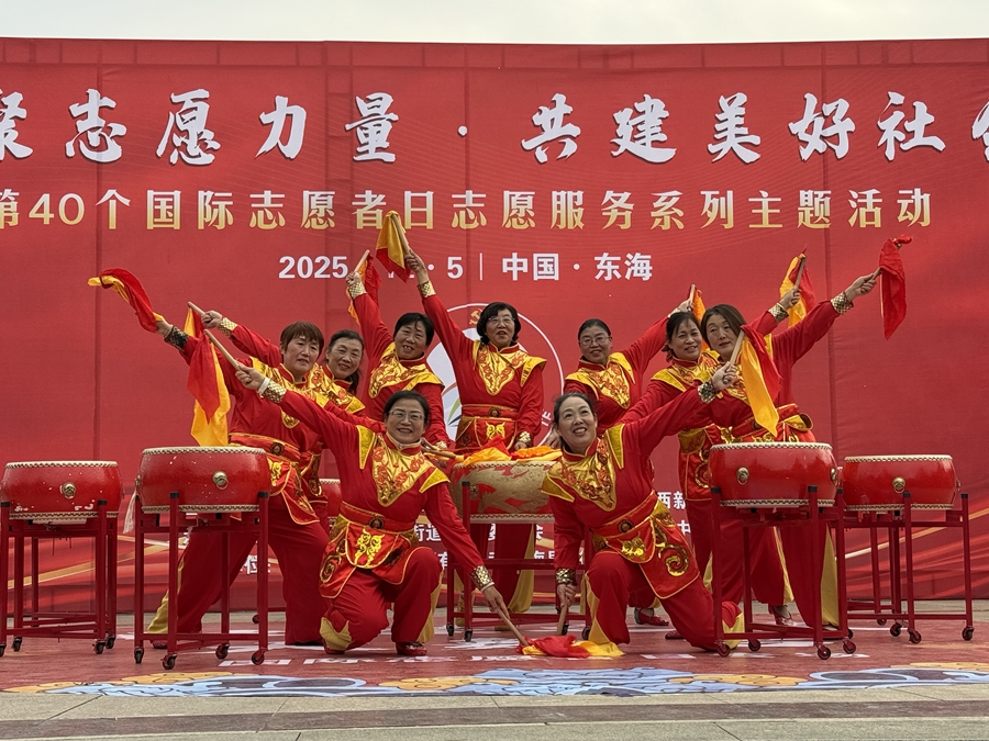 活動現(xiàn)場。東海縣委宣傳部供圖