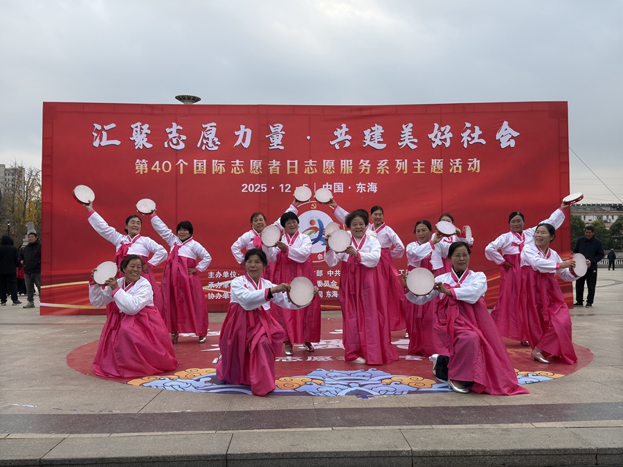 活動(dòng)現(xiàn)場(chǎng)。東海縣委宣傳部供圖