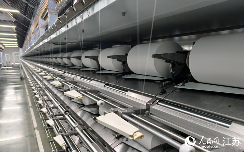 向“存量”要“增量”，臺華新材項目順利落地。人民網(wǎng)記者馬曉波攝