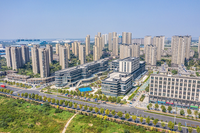 濱江新城鳥瞰圖。園區(qū)供圖