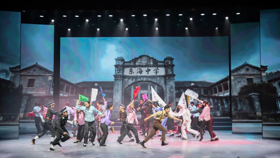 “山海烽火·紅色征程”故事會(huì)現(xiàn)場(chǎng)