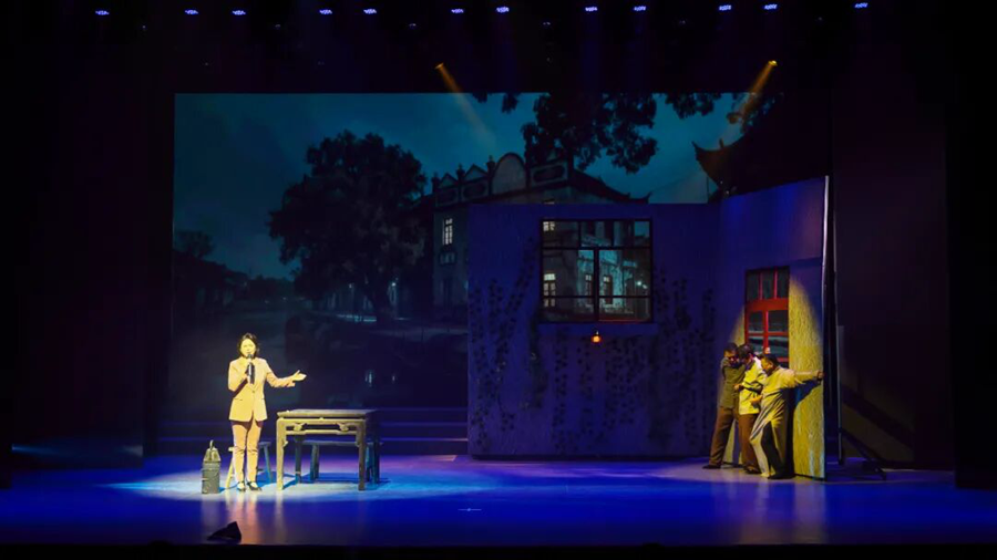 “山海烽火·紅色征程”故事會現(xiàn)場