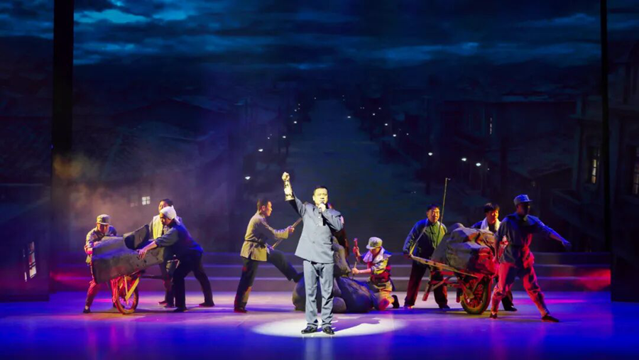 “山海烽火·紅色征程”故事會(huì)現(xiàn)場(chǎng)