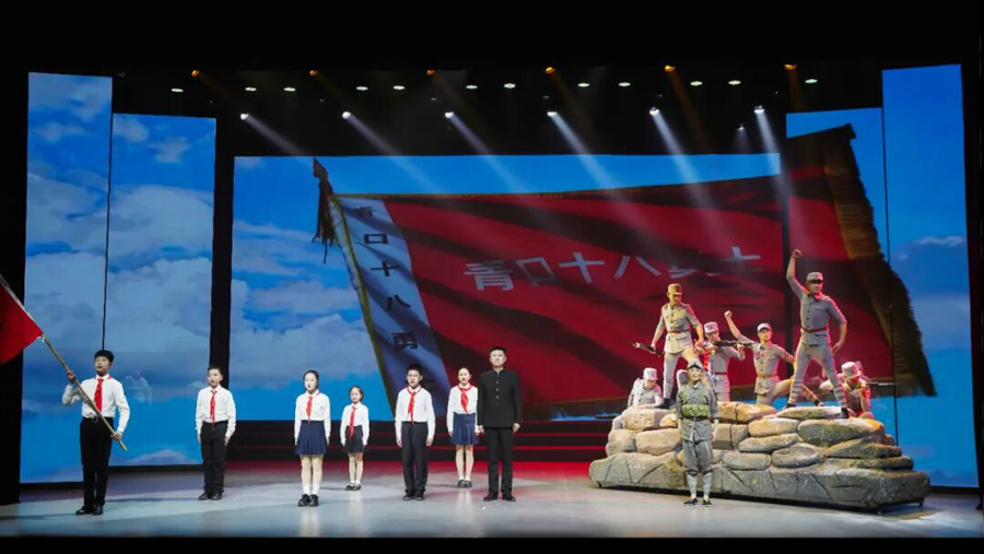 “山海烽火·紅色征程”故事會現(xiàn)場