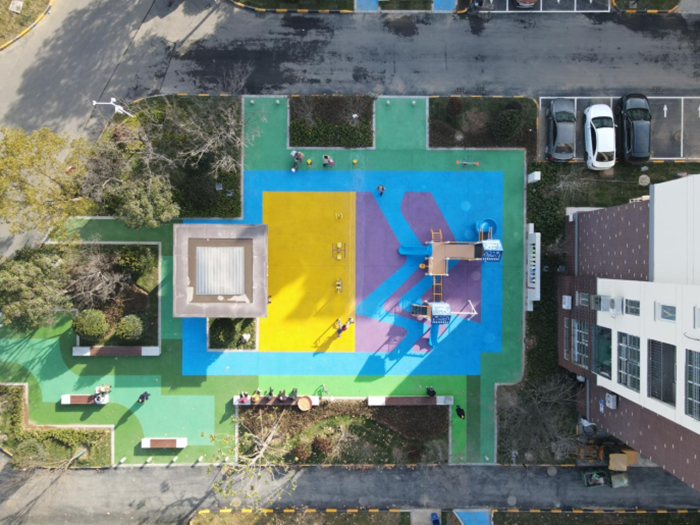 改造后的南方花園4-6期?；窗步?jīng)開(kāi)區(qū)供圖