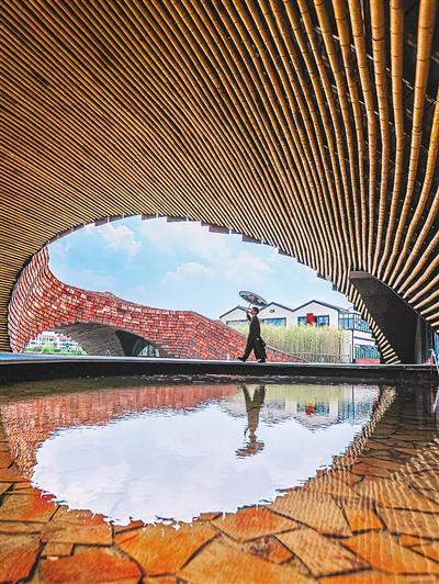 江蘇省宜興市丁蜀鎮(zhèn)陶二廠創(chuàng)意園區(qū)。宜興市委宣傳部供圖