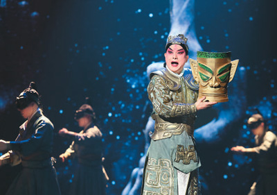 創(chuàng)意武戲《叱咤星河》。（本文配圖由受訪者提供）