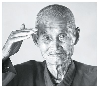 《最后一個軍禮》。王玉華攝