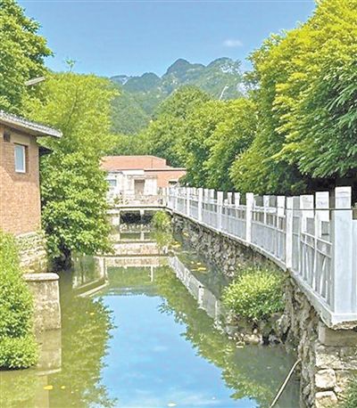 丁家灘灌渠。門頭溝區(qū)水務(wù)局供圖