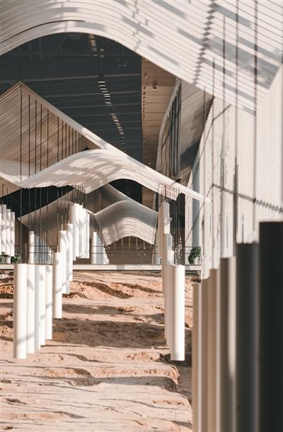 北畫(huà)廊遺址。